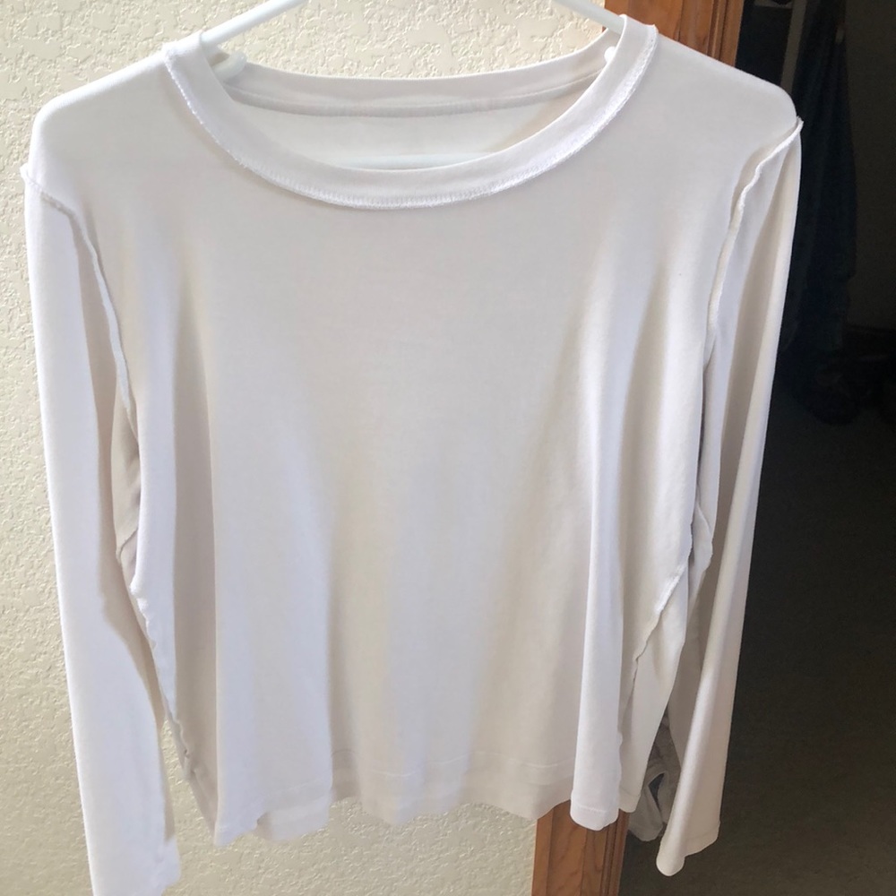 Basic white long sleeve